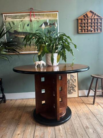 Lucky Vintage Art Deco stijl tafel werkkamer eettafel beschikbaar voor biedingen