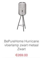 Hurricane lamp van Be Pure Home, Huis en Inrichting, Lampen | Vloerlampen, Ophalen, 100 tot 150 cm, Zo goed als nieuw, Metaal