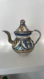Marokkaanse Keramiek Theepot Berrad Marokko Vintage, Ophalen of Verzenden