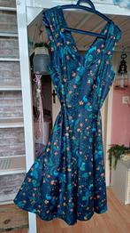 Vrolijke zomer jurk, van top vintage, Ophalen of Verzenden, Zo goed als nieuw, Maat 38/40 (M), Onder de knie