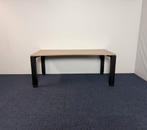 5 x Cockpit bureau, Kersen Havanna blad, 180 x 95/85 cm., Ophalen, In hoogte verstelbaar, Gebruikt, Bureau