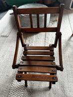 Opvouwbare kinderstoel - Stevig en handig!, Ophalen, Gebruikt, Bruin, Eén