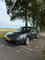 Saab 9-5 estate 2.3t business nieuwe apk, Automaat, 1800 kg, Beige, 2290 cc