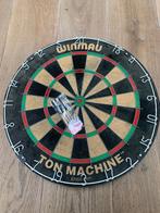 Winmau Ton Machine dartbord incl nieuwe pijlen, Ophalen, Zo goed als nieuw, Dartbord