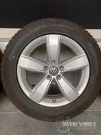 17'' originele Volkswagen Tiguan 5NA velgen + winterbanden, Auto-onderdelen, Banden en Velgen, 215 mm, 17 inch, Banden en Velgen