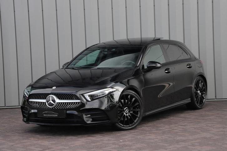 Mercedes-Benz A-Klasse 220 AMG Aut7 | 190PK | Pano | Adaptie, Auto's, Mercedes-Benz, Te koop, A-Klasse, ABS, Achteruitrijcamera