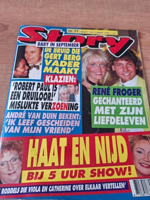 Story 1995 Andre van Duin Pamela Anderson Barbra Streisand, Boeken, Tijdschriften en Kranten, Zo goed als nieuw, Overige typen