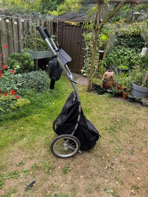 Wheelie Wandelkar met tas, Sport en Fitness, Bergsport en Wandelen, Gebruikt, Overige typen, Ophalen