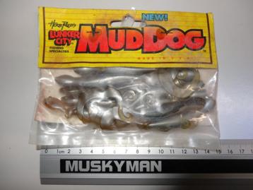Kunstaas: Lunker City Mud Dog 5,5 inch shads beschikbaar voor biedingen
