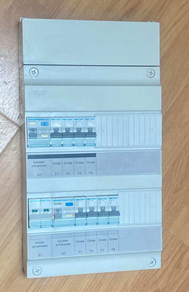 Hager Groepenkast stroomkast meterkast verdeelkast, Hobby en Vrije tijd, Elektronica-componenten, Zo goed als nieuw, Ophalen of Verzenden