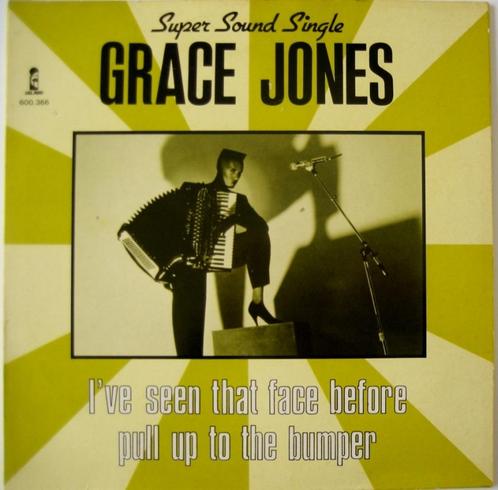 Grace Jones - I've Seen That Face Before / Pull Up To The Bu, Cd's en Dvd's, Vinyl | Pop, Gebruikt, 1980 tot 2000, Ophalen of Verzenden