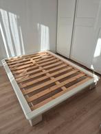 Japans futonbed 140x200, Ophalen, Gebruikt, Wit, Tweepersoons