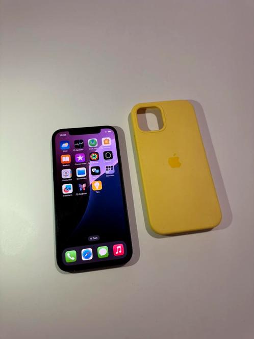 Iphone 12 met 128GB + Hoesje, Telecommunicatie, Mobiele telefoons | Apple iPhone, Zo goed als nieuw, 128 GB, iPhone 12, Zwart
