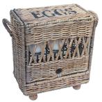 Leuk eierkastje van riet, Ophalen of Verzenden, Nieuw, Rond, Riet