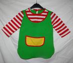 Leuk groen/rood/zwart/geel PIPPI LANGK. jurkje, Ophalen, Gebruikt, 104 of kleiner, Meisje
