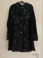 Unieke Iers wollen vest XL. 46 48, Ophalen of Verzenden, Zo goed als nieuw, Maat 46/48 (XL) of groter, Zwart