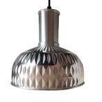 Vintage aluminium hanglamp, Gebruikt, -, -, Ophalen of Verzenden