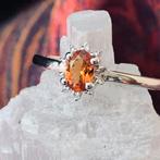 Granaat spessartien beschermt geluk steun powerful energie, Sieraden, Tassen en Uiterlijk, Ringen, Nieuw, Oranje, Ophalen of Verzenden