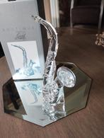 Glazen Saxofoon Cristal d'Arques in Doos, Antiek en Kunst, Antiek | Glas en Kristal, Ophalen of Verzenden