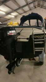 Leuke liberty 470 suzuki 9.9pk trailer.  opties! Teak/tafel, Ophalen, 10 tot 30 pk, Zo goed als nieuw, 3 tot 6 meter