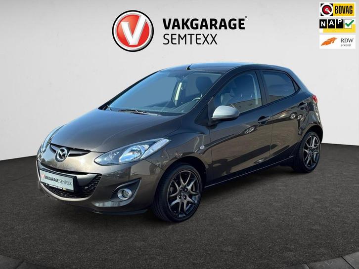 Mazda 2 1.3 Silver Edition | Navi | Stoel verw. | 2de Eigena, Auto's, Mazda, Bedrijf, Te koop, ABS, Airbags, Airconditioning, Boordcomputer