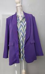 PRACHTIGE SET BLAZER EN TOP  MT 44, Ophalen of Verzenden, Nieuw, Maat 42/44 (L), Paars
