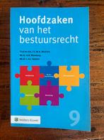L.A.J. Spaans - Hoofdzaken van het bestuursrecht, Ophalen of Verzenden, Gelezen, L.A.J. Spaans; A.B. Blomberg; F.C.M.A. Michiels