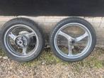 Honda varadero banden met velgen, Ophalen, Zo goed als nieuw