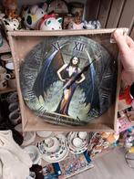 Gothic Klok met Vrouw en Vleugels, Onbekend, Ophalen of Verzenden, Zo goed als nieuw, Onbekend
