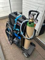 HBM tig 200 max inclusief volle argon fles, Ophalen of Verzenden, Gebruikt, 150 tot 250 ampère, Tig