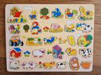 Houten legpuzzel, Kinderen en Baby's, Speelgoed | Kinderpuzzels, Ophalen of Verzenden, 10 tot 50 stukjes