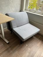 Slaapbank - opvouwbaar, stoel, inklap bed, 190 cm of minder, 80 cm, Grijs, Ophalen of Verzenden