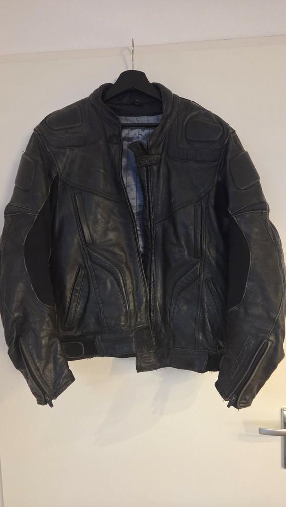 Difi Leren heren motorpak maat 50, jas + broek, Motoren, Kleding | Motorkleding, Combipak, Heren, Tweedehands, Ophalen of Verzenden