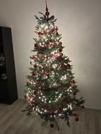 (Nep) kerstboom incl. versiering en lichtjes, Ophalen, Gebruikt