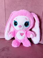 Roze knuffel konijn van Depeche  met geluid, Ophalen of Verzenden, Zo goed als nieuw, Konijn