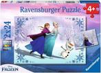 Puzzel Disney Frozen Zussen voor altijd, Ophalen of Verzenden, 10 tot 50 stukjes, Gebruikt