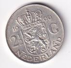 2 1/2 Gulden 1960 Zeer Netjes, Postzegels en Munten, Munten | Nederland, Koningin Juliana, Verzenden, Zilver, Losse munt