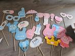 Gender reveal spullen, Hobby en Vrije tijd, Ophalen of Verzenden, Zo goed als nieuw, Versiering, Geboorte of Huwelijk