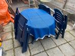 Hartman tuinset, Tuin en Terras, Ophalen, 4 zitplaatsen, Kunststof, Gebruikt
