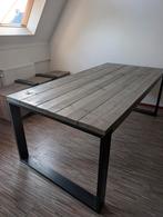 Industriele eettafel, stoelen, salontafel en tv-meubel, Huis en Inrichting, Complete inboedels, Ophalen