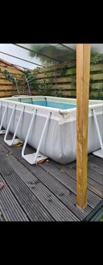 Zwembad 27 bij 3 meter, Tuin en Terras, Ophalen of Verzenden, Zo goed als nieuw