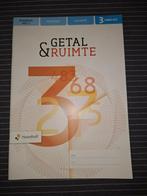 Getal & Ruimte Werkboek 3 VMBO-KGT, VMBO, Wiskunde A, Noordhoff, Ophalen of Verzenden