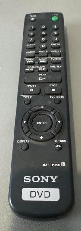 Sony RMT-D115P DVD Afstandsbediening beschikbaar voor biedingen