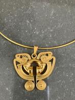 ketting met oorbellen, Sieraden, Tassen en Uiterlijk, Ophalen of Verzenden, Nieuw, Goud, Overige materialen