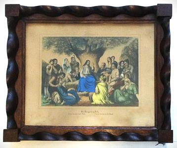 Antiek origineel litho van Ed. Gustav May Germany ca 1850-70 beschikbaar voor biedingen