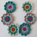 Gondas Creaties Bloemen Retro wandhanger decoratie nr. 1, Ophalen of Verzenden, Nieuw