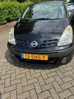 Nissan Pixo 1.0 50KW 5D 2011 AIRCO Zwart, Auto's, Voorwielaandrijving, 200 kg, 4 stoelen, Origineel Nederlands