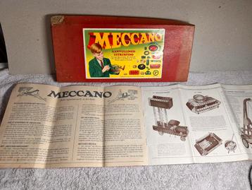 MECCANO BOX No 0 & handleidingen 0 en 0A beschikbaar voor biedingen