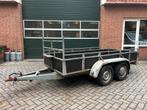Aanhanger/ aanhangwagen/ dubbelasser/ bakwagen/ 300x130, Ophalen of Verzenden, Gebruikt