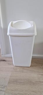 Wit prullenbak 5 liter, Ophalen, Zo goed als nieuw, Minder dan 50 cm